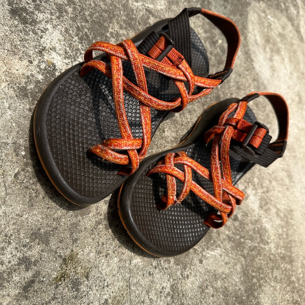 Chaco Women's Sandals - Brown and Orange